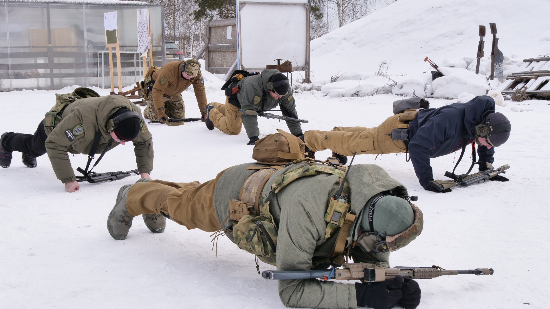 Занятия по тактике и тестирование одежды и снаряжения от Pentagon компанией Bear Arms на тренинге Center-T в СК «Брянск» 02-03 марта 2019 г