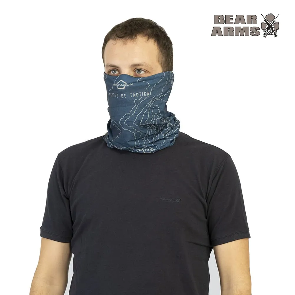 Бафф PENTAGON Skiron Neck Gaiter Topographic