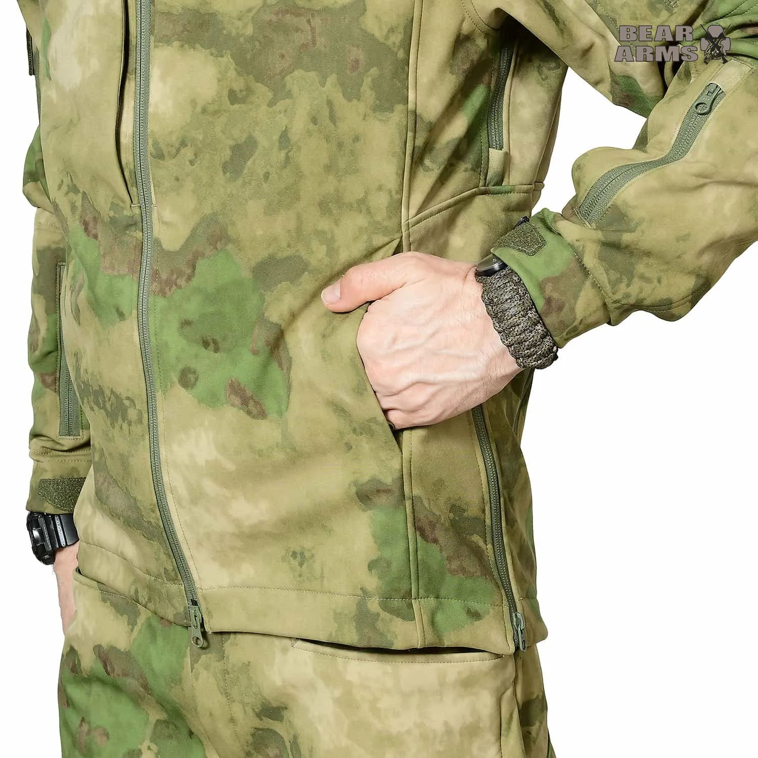 Куртка тактическая 5.45 Design Softshell "Манул"