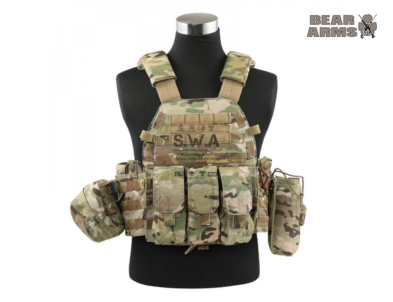 Разгрузочная система EMERSON LBT6094A style Plate Carrier w 3 pouches