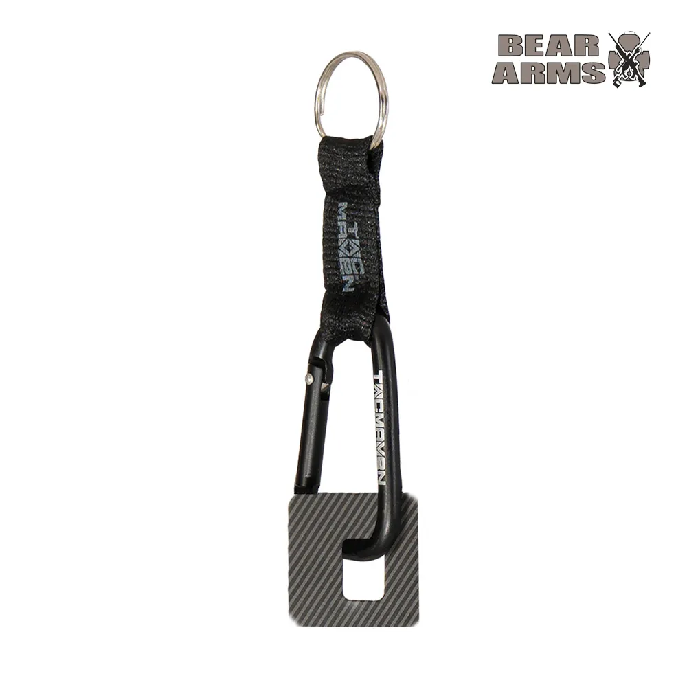 Карабин с ремешком PENTAGON Carabiner With Strap 7мм