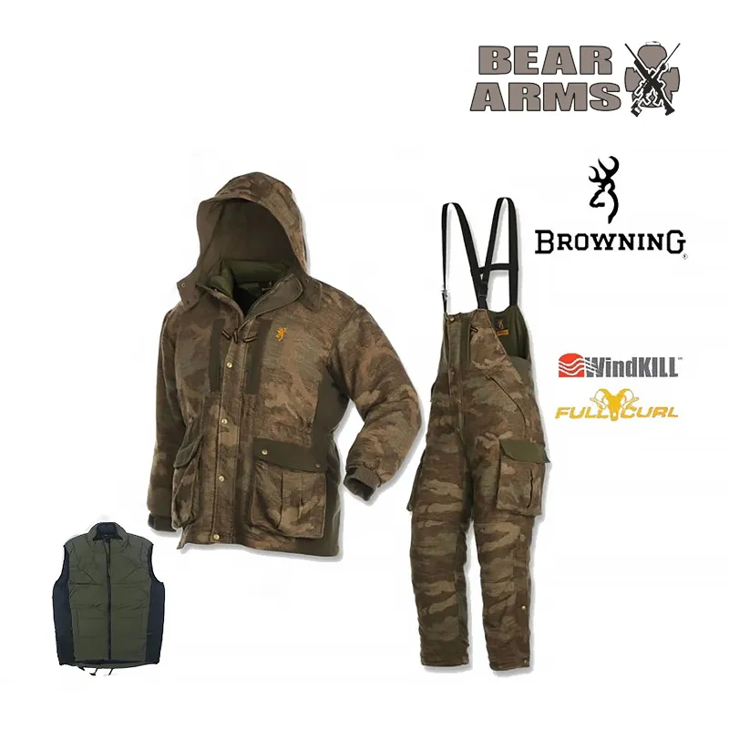 Костюм зимний Browning Full Curl 3-in-1 Wool WindKill