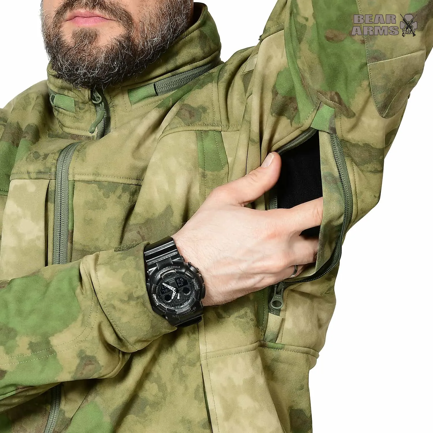 Куртка тактическая 5.45 Design Softshell "Манул"