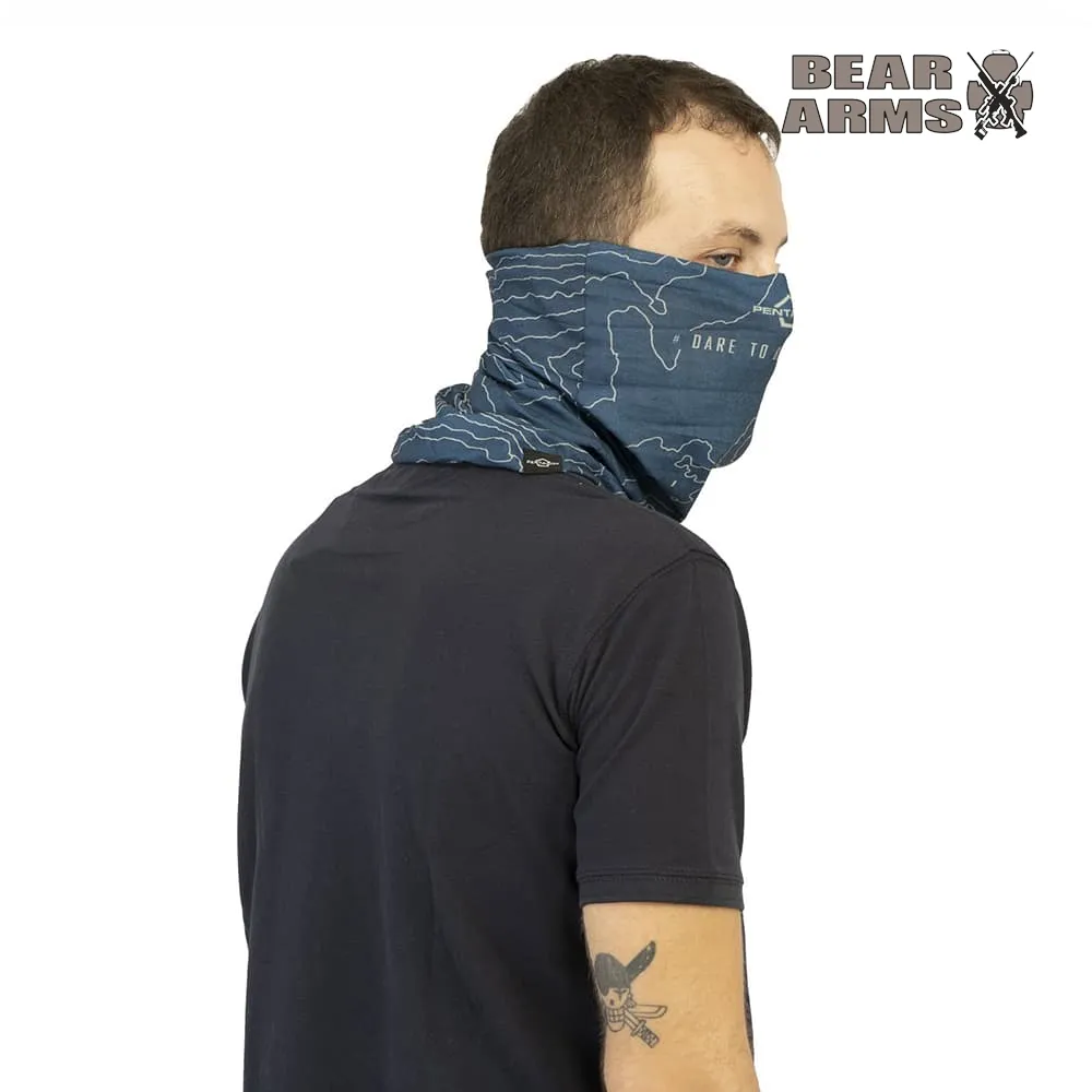 Бафф PENTAGON Skiron Neck Gaiter Topographic