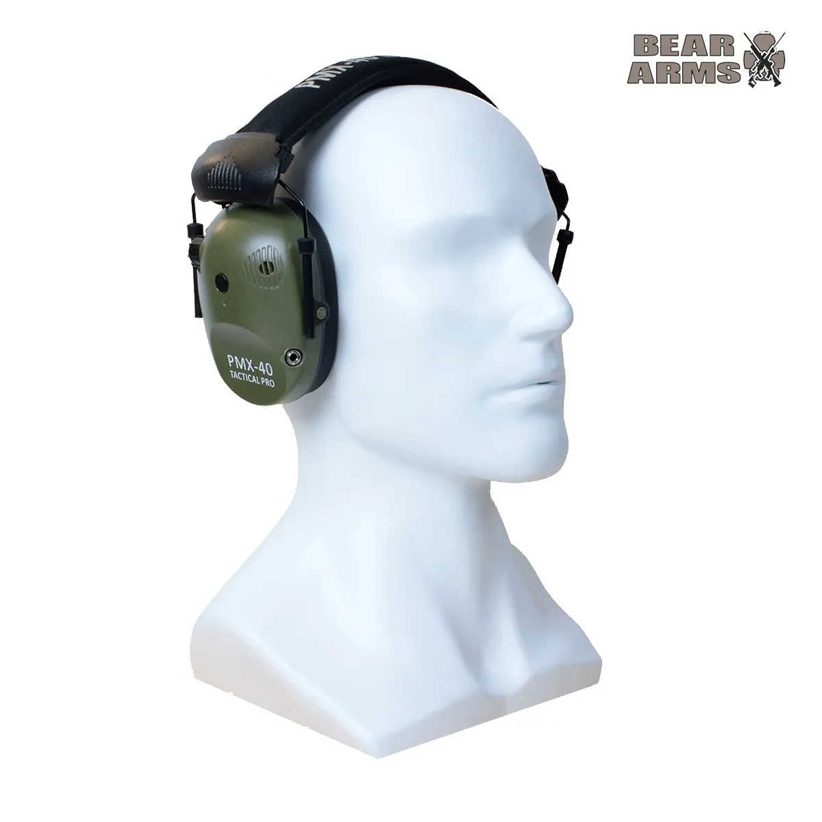 Наушники активные PMX-40 Tactical Pro Green