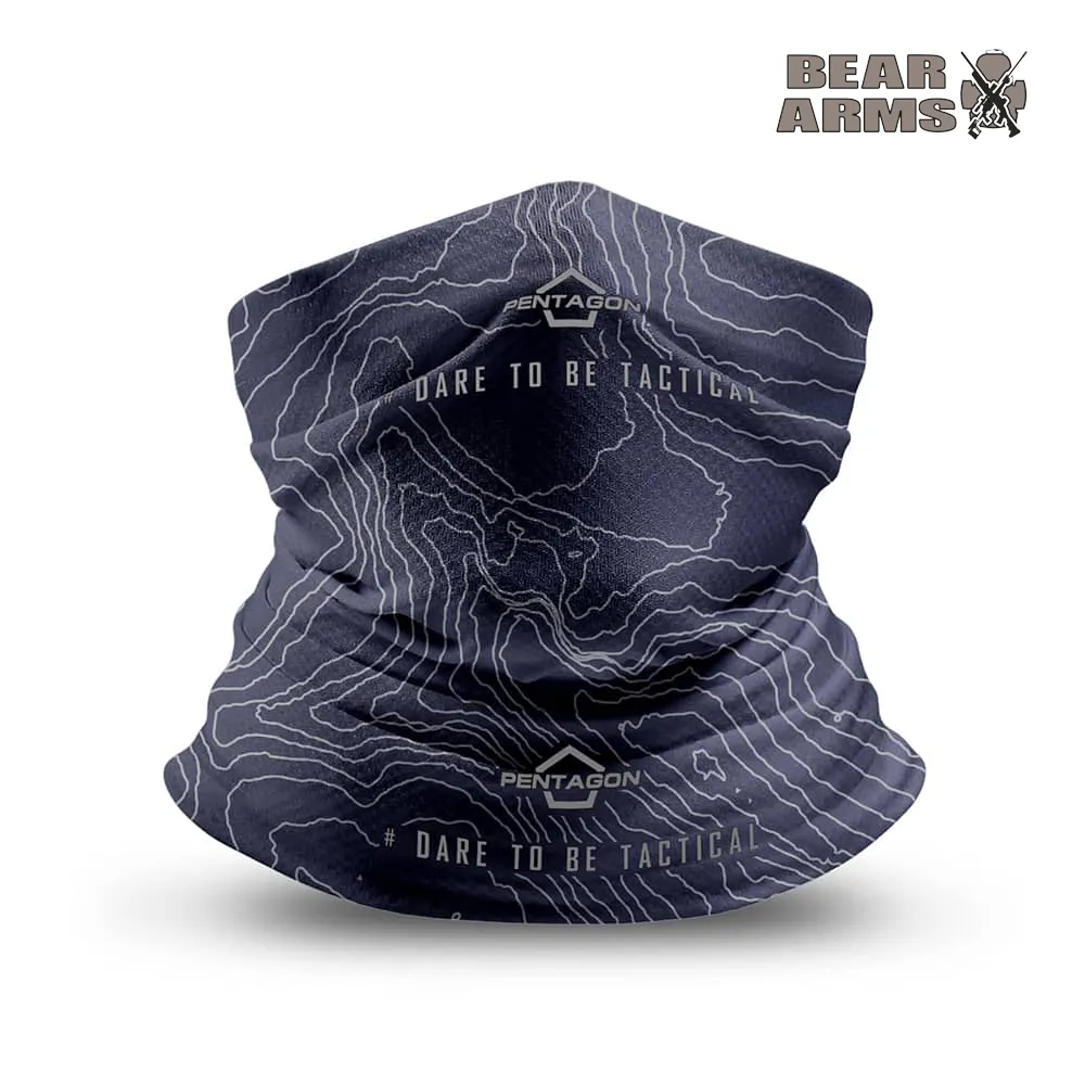 Бафф PENTAGON Skiron Neck Gaiter Topographic