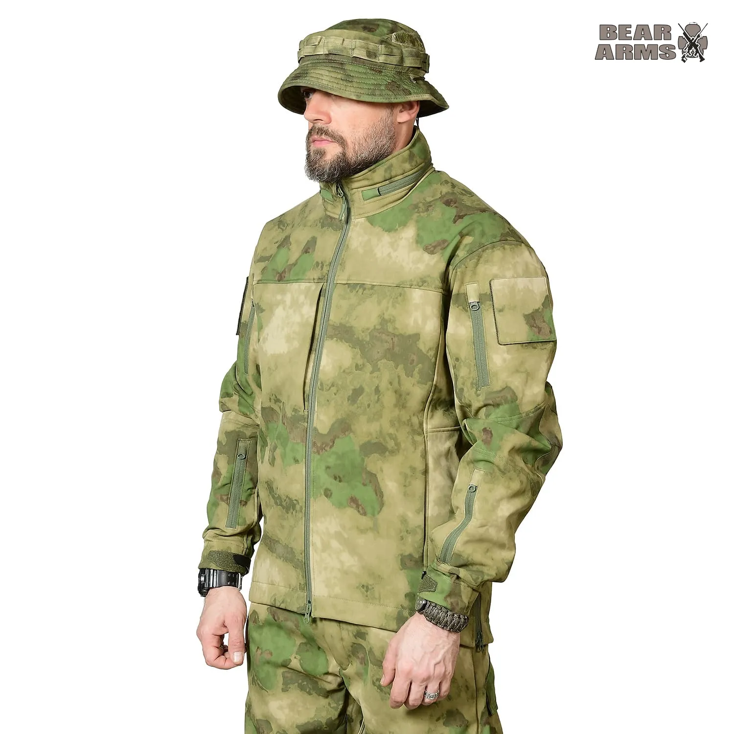 Куртка тактическая 5.45 Design Softshell "Манул"