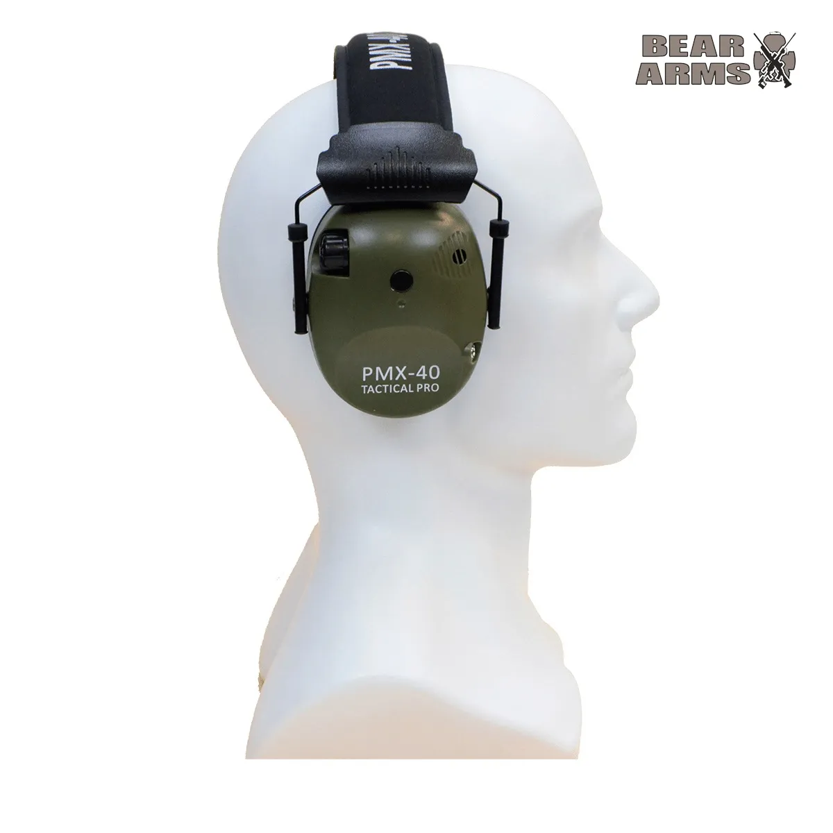 Наушники активные PMX-40 Tactical Pro Green