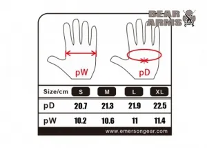 Перчатки EmersonGear Blue Label  "Hummingbird" Light Tactical Gloves