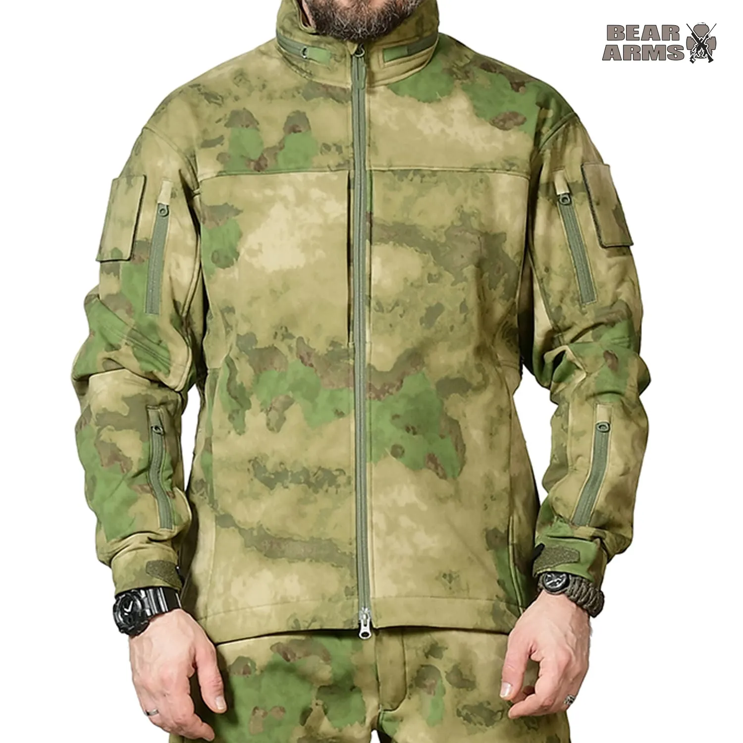 Куртка тактическая 5.45 Design Softshell "Манул"